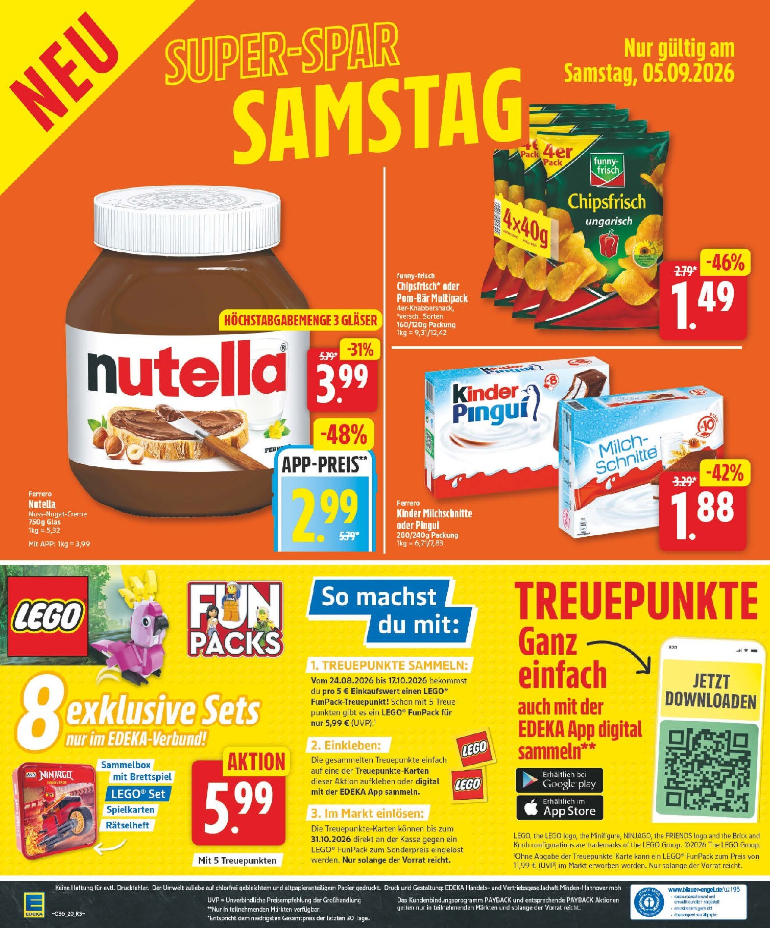 edeka - Edeka Prospekt nächste Woche – von Montag 31.08.2026 bis Samstag 05.09.2026 - page: 26