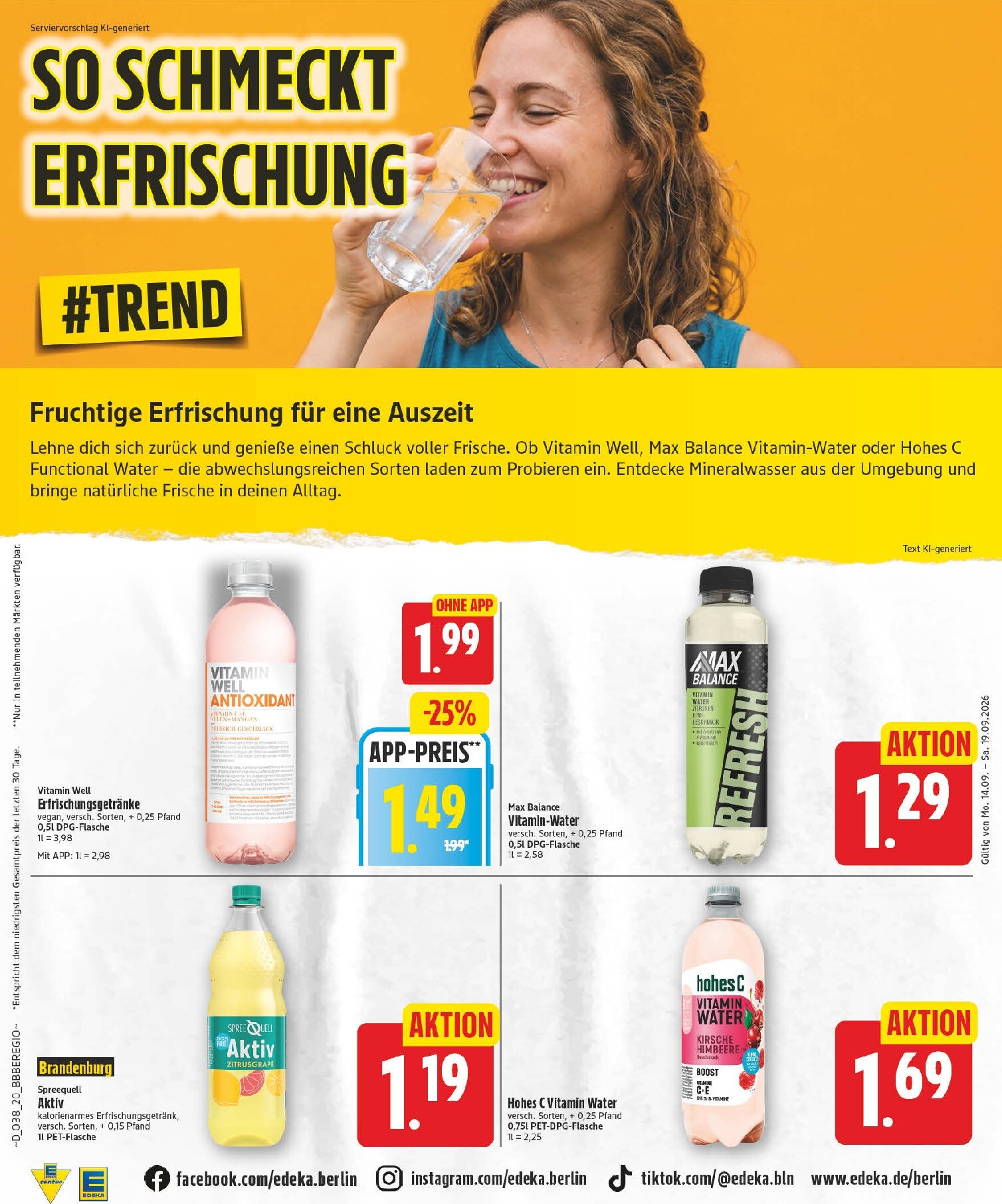 edeka - Edeka Prospekt nächste Woche – von Montag 14.09.2026 bis Samstag 19.09.2026 - page: 20