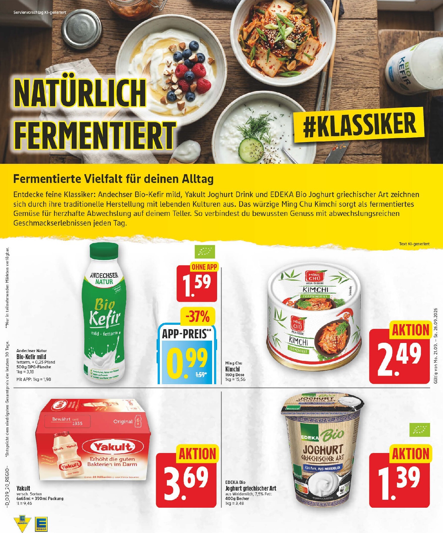 edeka - Edeka Prospekt nächste Woche – von Montag 21.09.2026 bis Samstag 26.09.2026 - page: 20