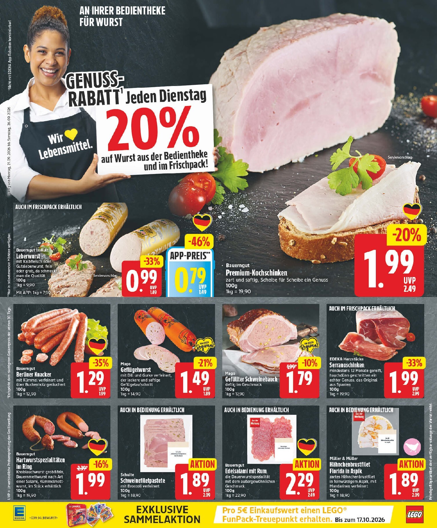 edeka - Edeka Prospekt nächste Woche – von Montag 21.09.2026 bis Samstag 26.09.2026 - page: 6