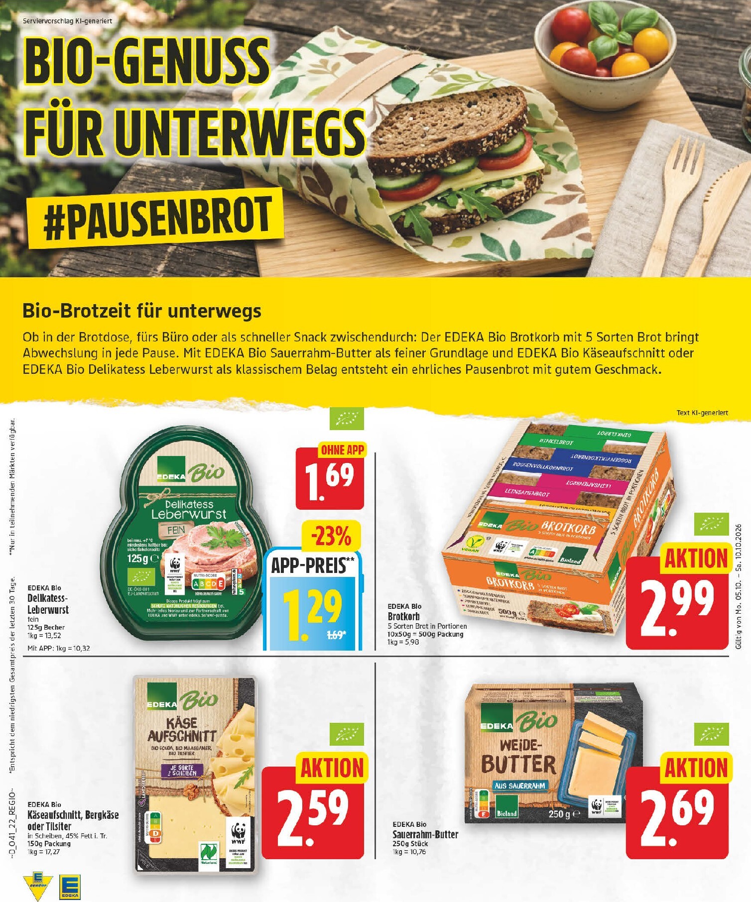 edeka - Edeka Prospekt nächste Woche – von Montag 05.10.2026 bis Samstag 10.10.2026 - page: 22