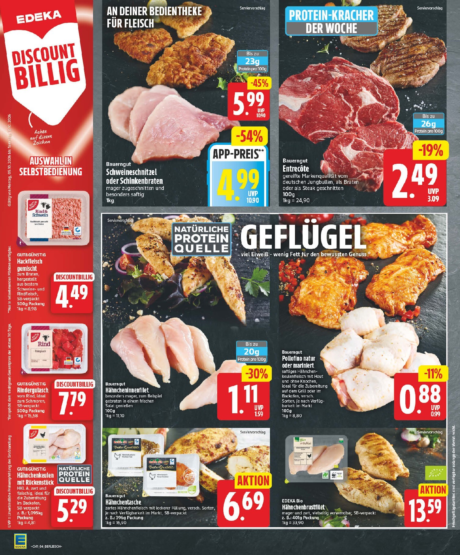 edeka - Edeka Prospekt nächste Woche – von Montag 05.10.2026 bis Samstag 10.10.2026 - page: 4