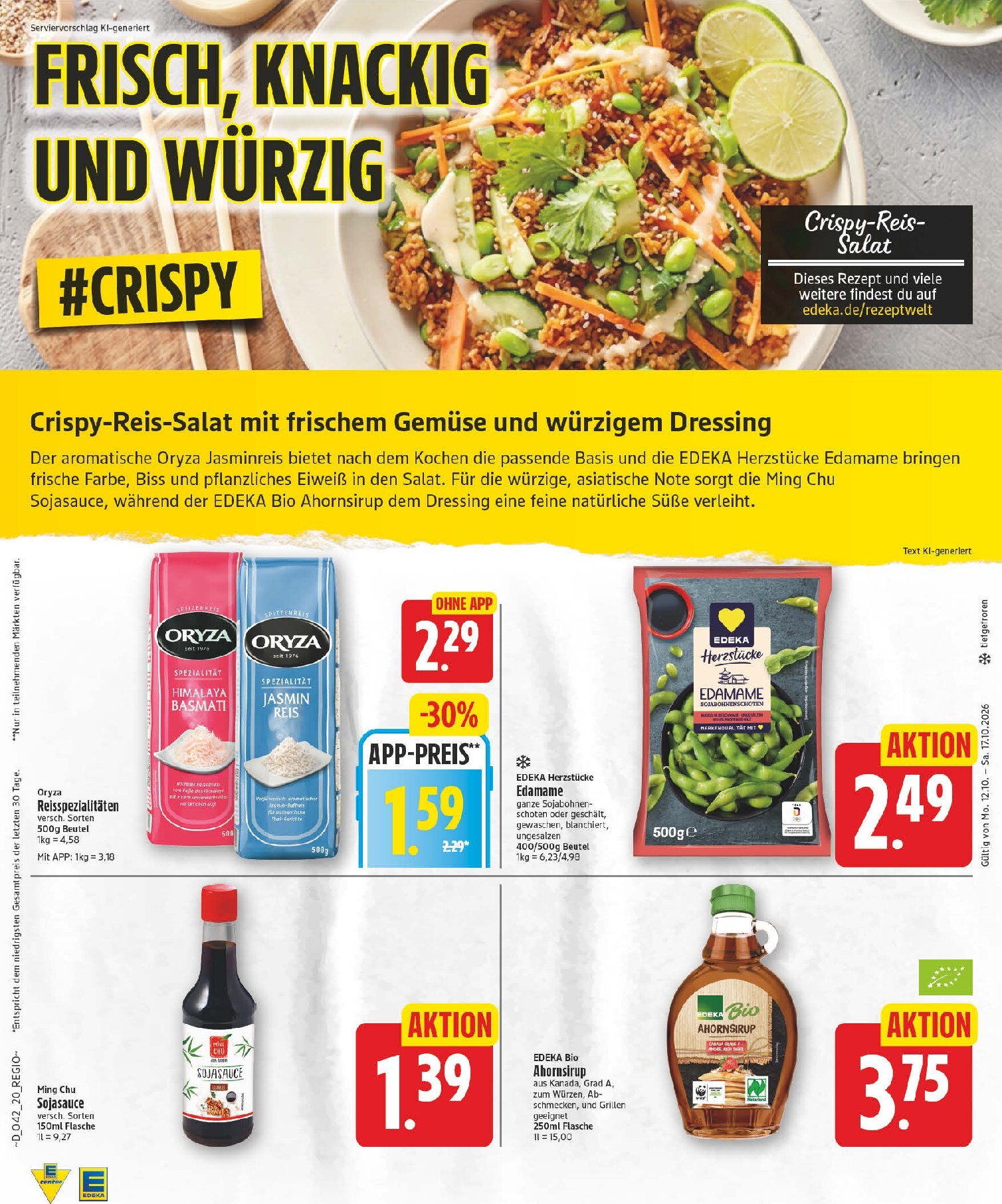 edeka - Edeka Prospekt nächste Woche – von Montag 12.10.2026 bis Samstag 17.10.2026 - page: 20