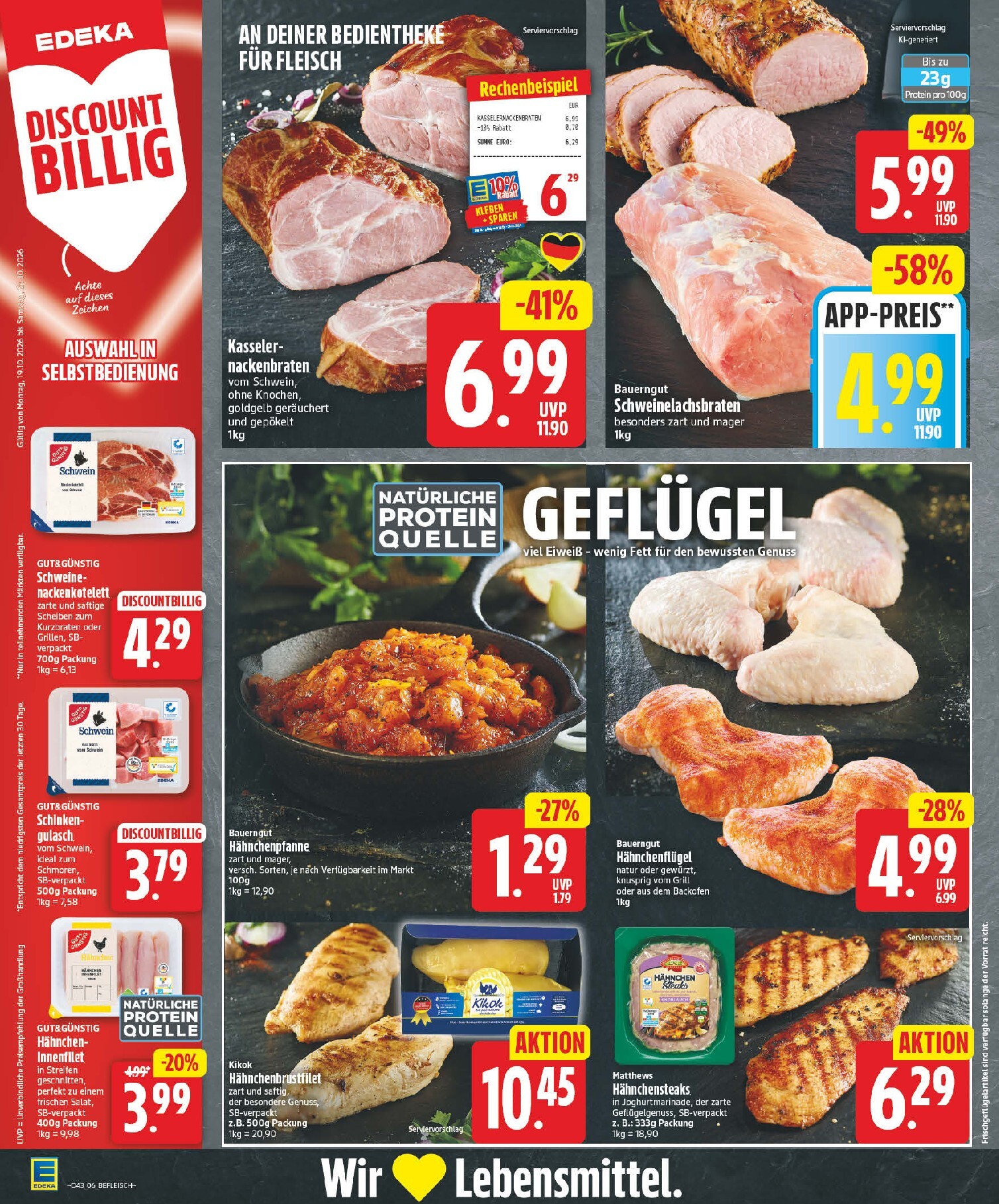 edeka - Edeka Prospekt nächste Woche – von Montag 19.10.2026 bis Samstag 24.10.2026 - page: 6