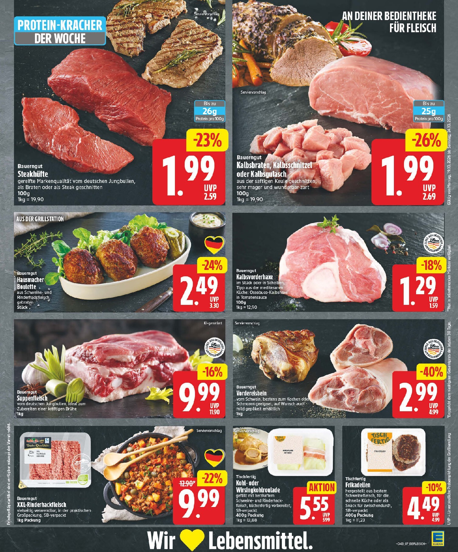 edeka - Edeka Prospekt nächste Woche – von Montag 19.10.2026 bis Samstag 24.10.2026 - page: 7