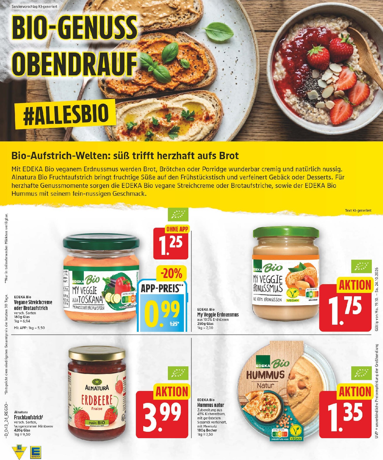 edeka - Edeka Prospekt nächste Woche – von Montag 19.10.2026 bis Samstag 24.10.2026 - page: 25