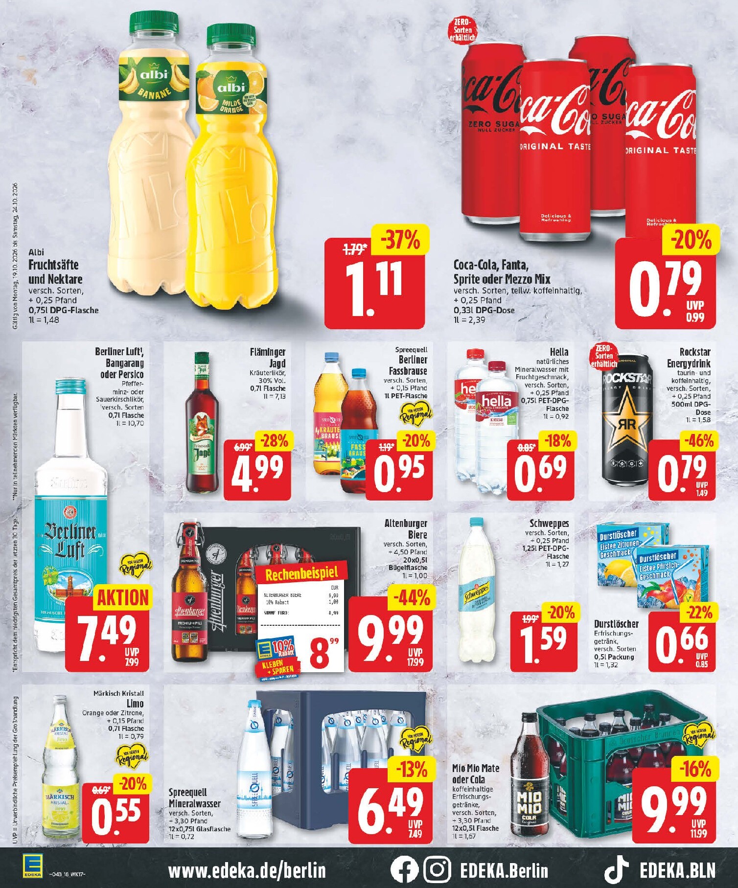 edeka - Edeka Prospekt nächste Woche – von Montag 19.10.2026 bis Samstag 24.10.2026 - page: 20
