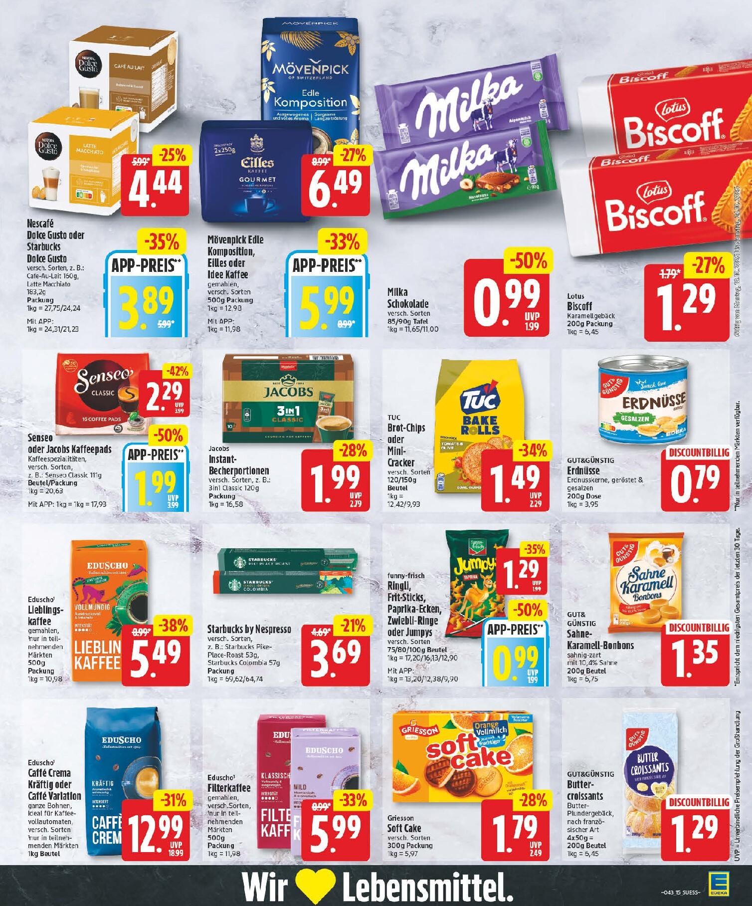 edeka - Edeka Prospekt nächste Woche – von Montag 19.10.2026 bis Samstag 24.10.2026 - page: 15