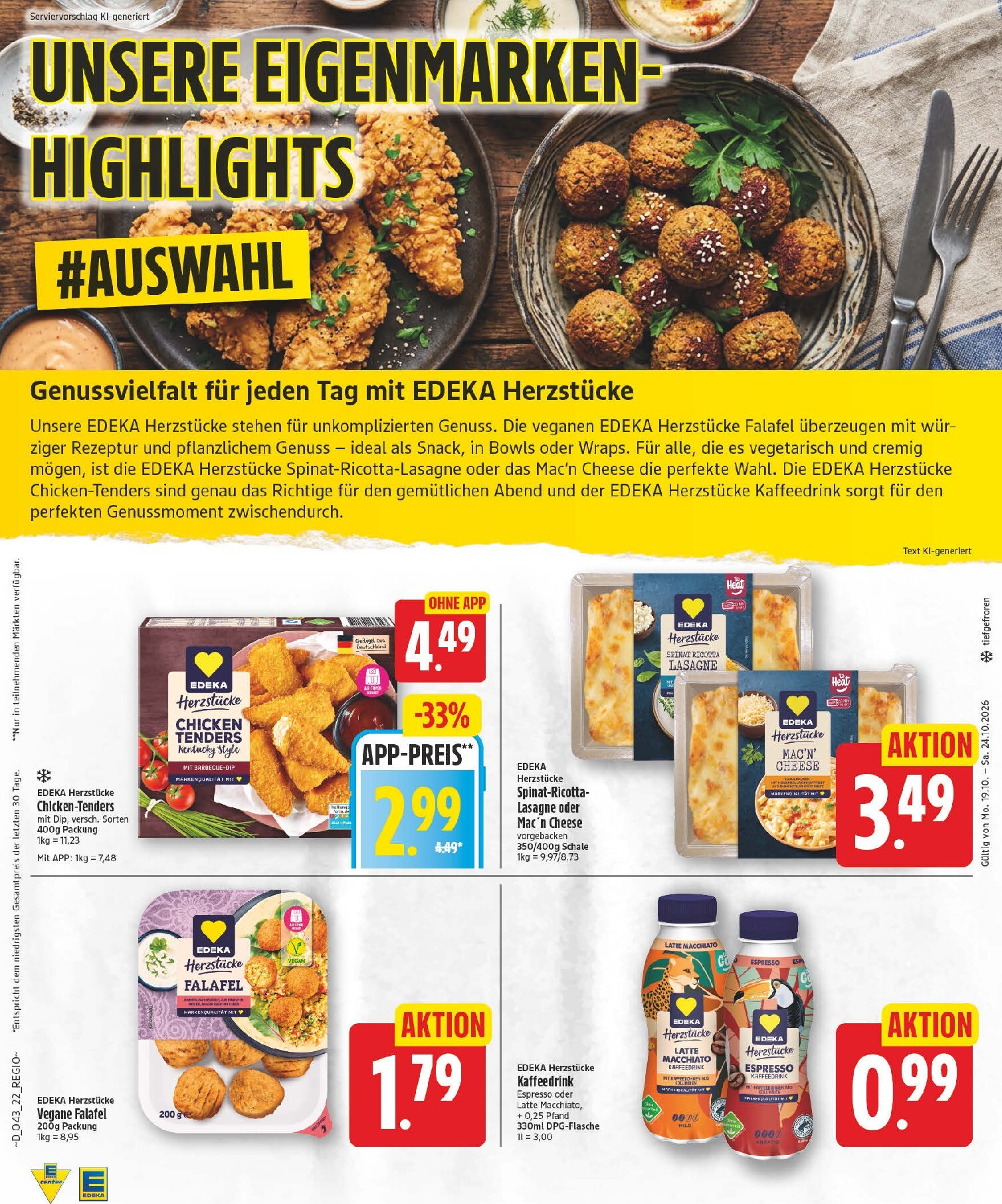 edeka - Edeka Prospekt nächste Woche – von Montag 19.10.2026 bis Samstag 24.10.2026 - page: 23