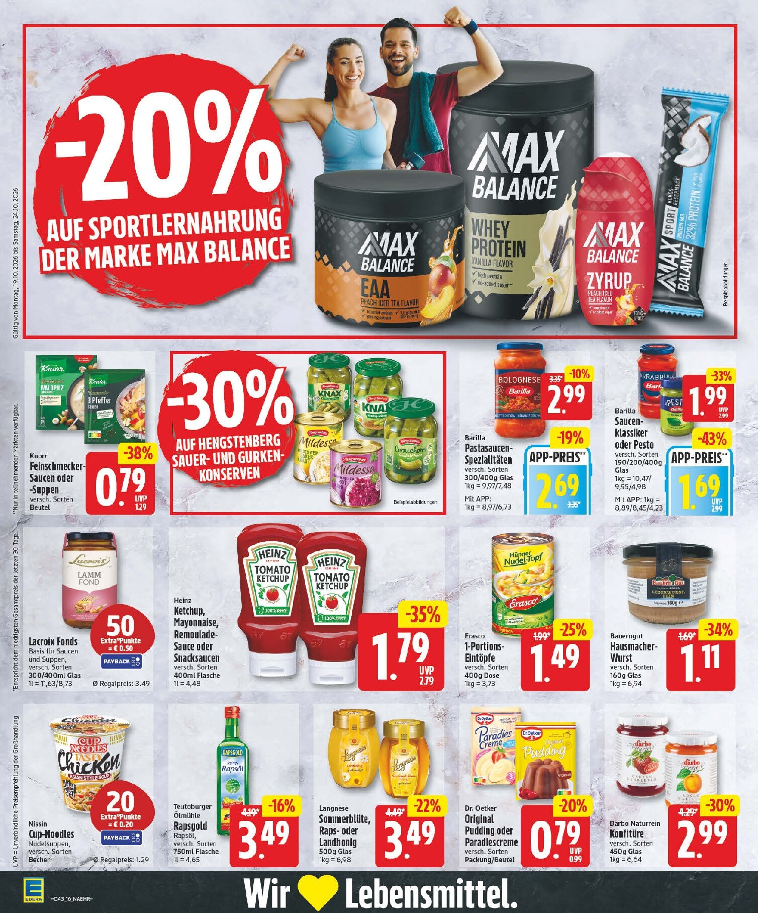 edeka - Edeka Prospekt nächste Woche – von Montag 19.10.2026 bis Samstag 24.10.2026 - page: 18