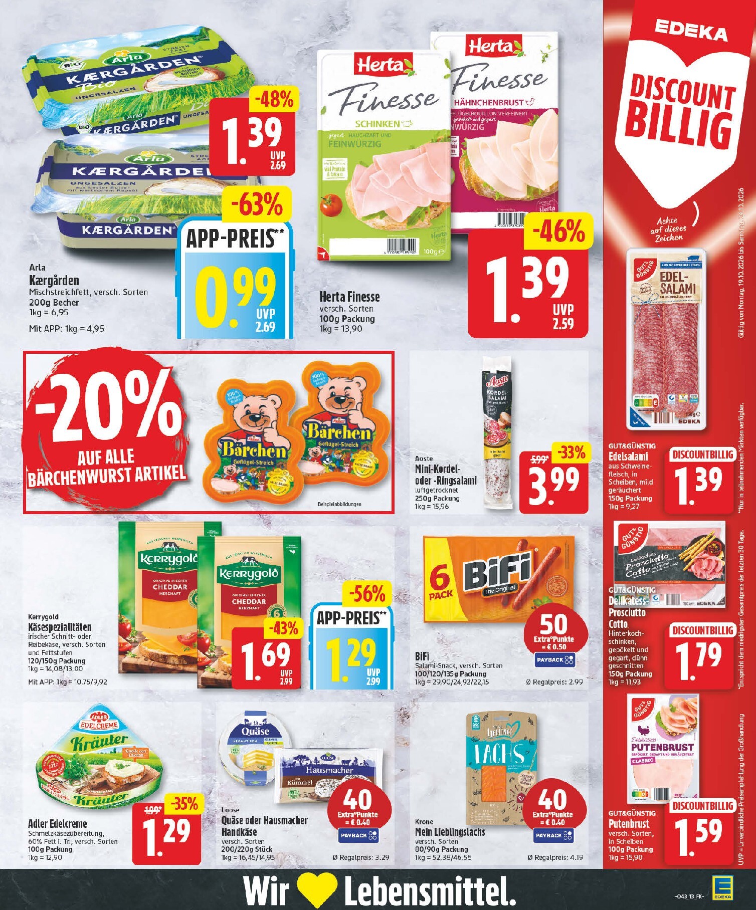 edeka - Edeka Prospekt nächste Woche – von Montag 19.10.2026 bis Samstag 24.10.2026 - page: 13