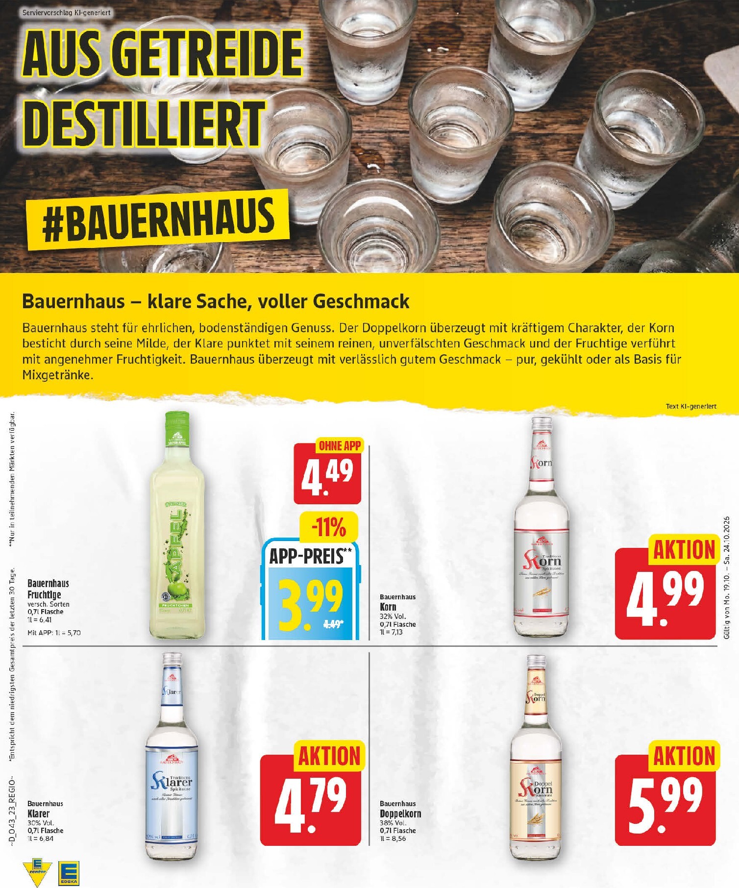 edeka - Edeka Prospekt nächste Woche – von Montag 19.10.2026 bis Samstag 24.10.2026 - page: 24