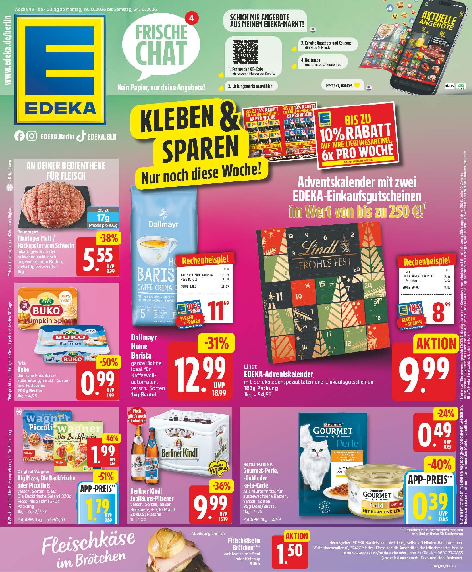 edeka - Edeka Prospekt nächste Woche – von Montag 19.10.2026 bis Samstag 24.10.2026 - page: 3