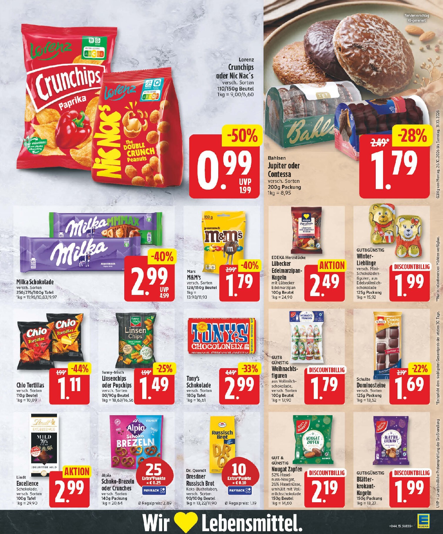 edeka - Edeka Prospekt nächste Woche – von Montag 26.10.2026 bis Samstag 31.10.2026 - page: 15