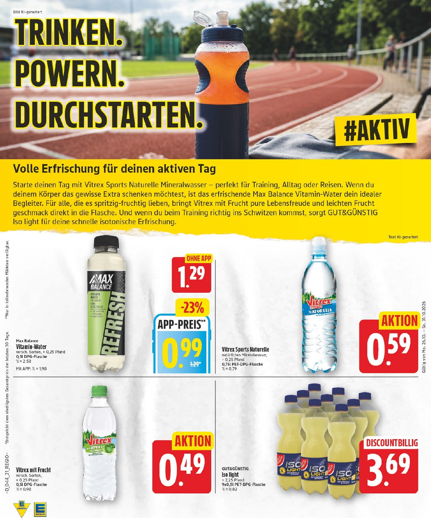 edeka - Edeka Prospekt nächste Woche – von Montag 26.10.2026 bis Samstag 31.10.2026 - page: 21