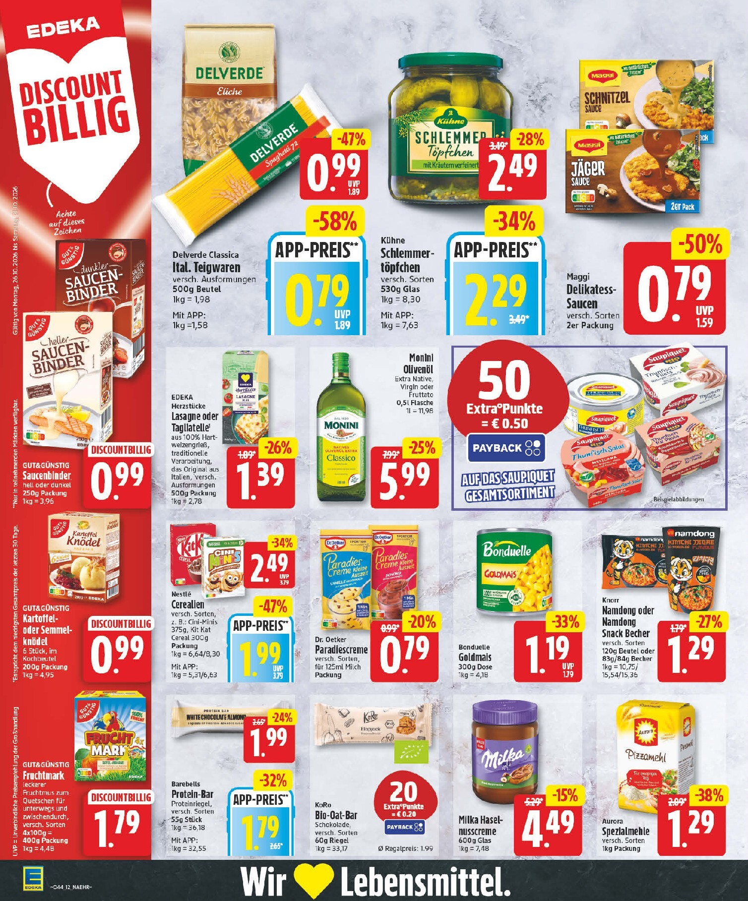 edeka - Edeka Prospekt nächste Woche – von Montag 26.10.2026 bis Samstag 31.10.2026 - page: 12