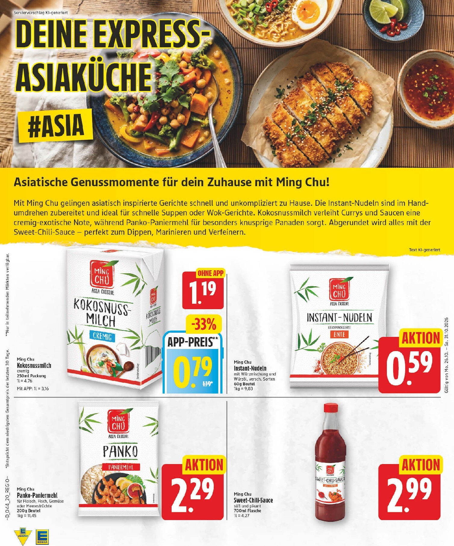 edeka - Edeka Prospekt nächste Woche – von Montag 26.10.2026 bis Samstag 31.10.2026 - page: 20