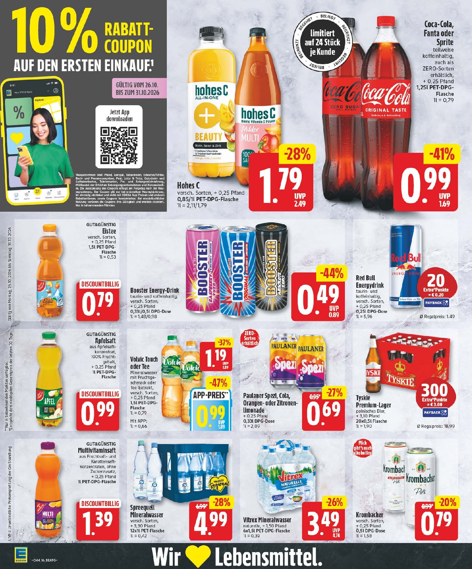 edeka - Edeka Prospekt nächste Woche – von Montag 26.10.2026 bis Samstag 31.10.2026 - page: 16