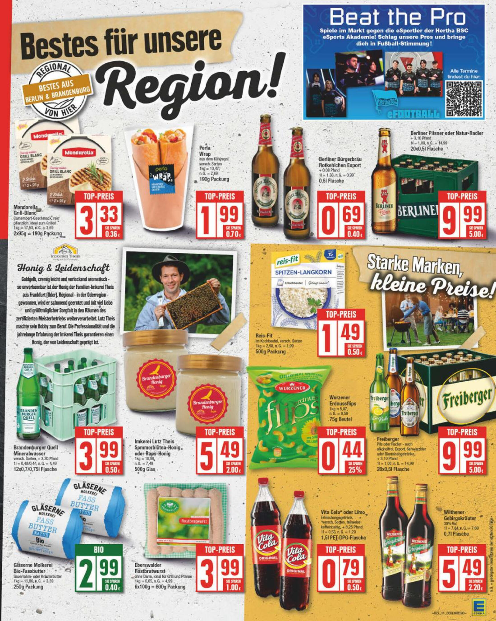 edeka - Flyer Edeka aktuell 01.07. - 06.07. - page: 11