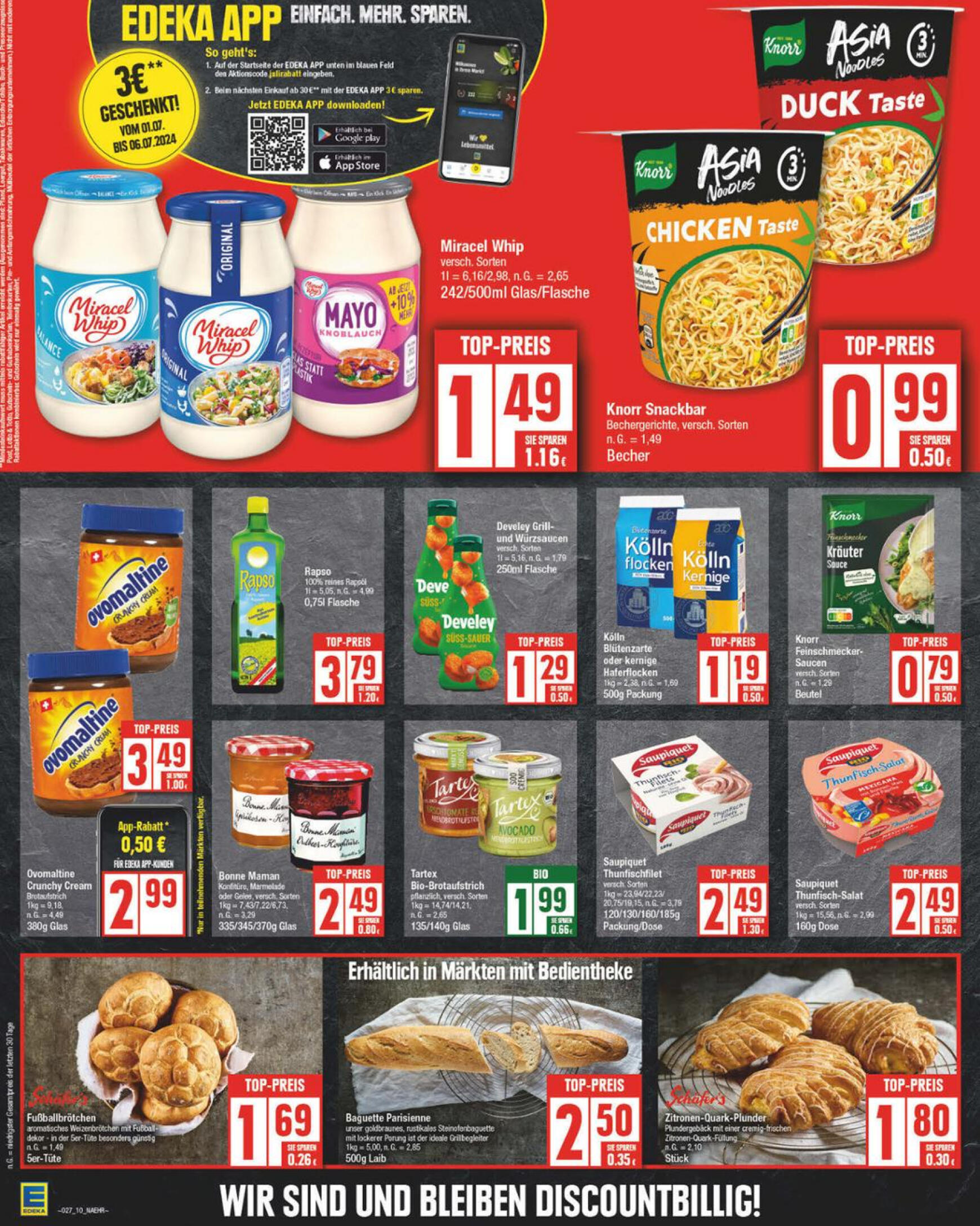 edeka - Flyer Edeka aktuell 01.07. - 06.07. - page: 10