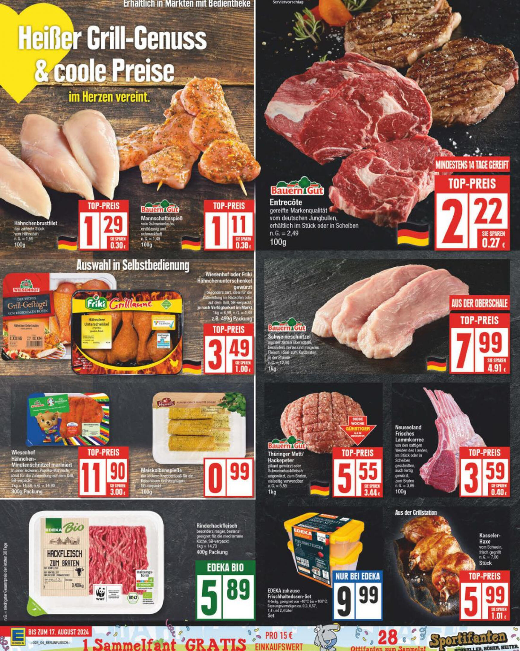 edeka - Flyer Edeka aktuell 08.07. - 13.07. - page: 4