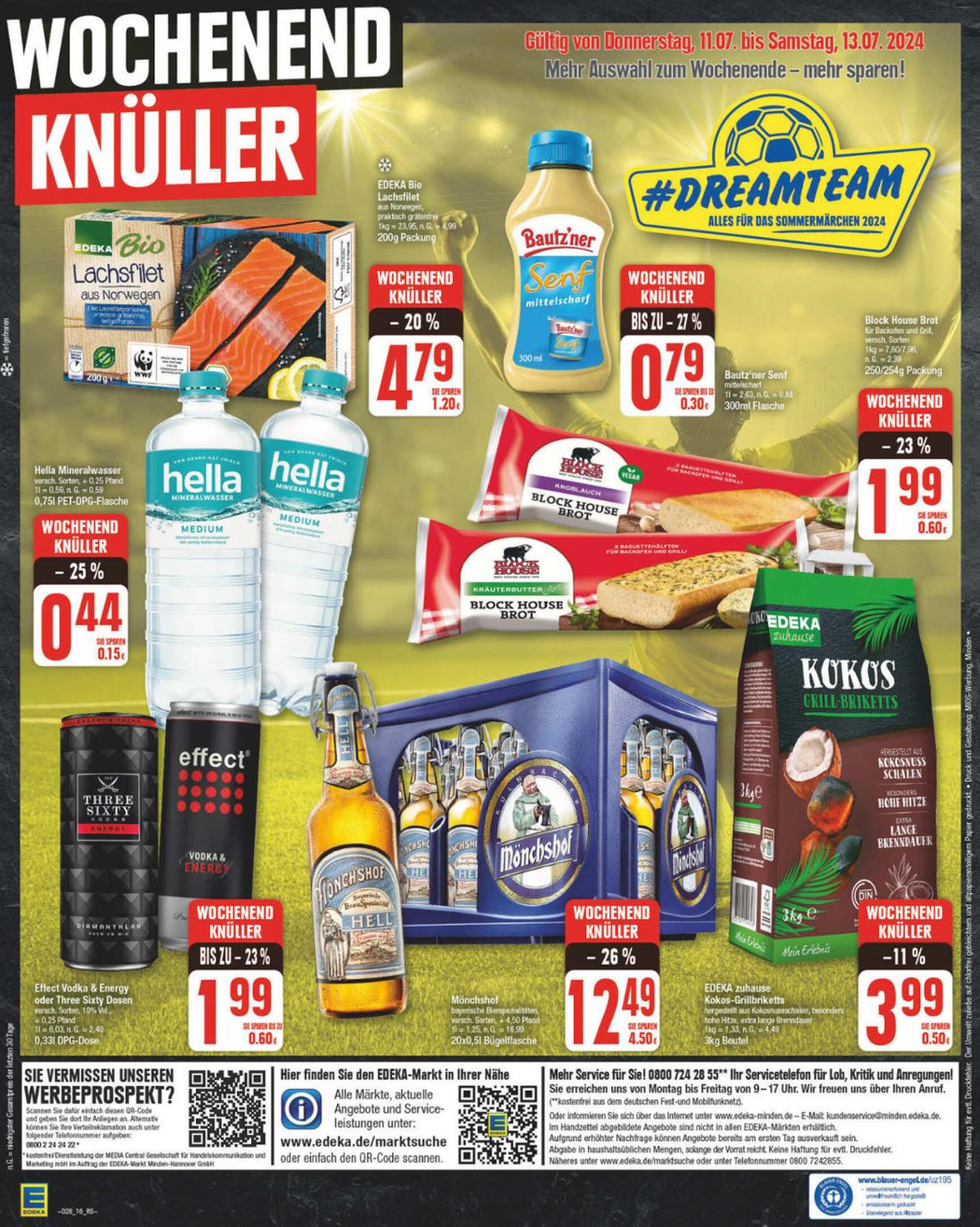 edeka - Flyer Edeka aktuell 08.07. - 13.07. - page: 16