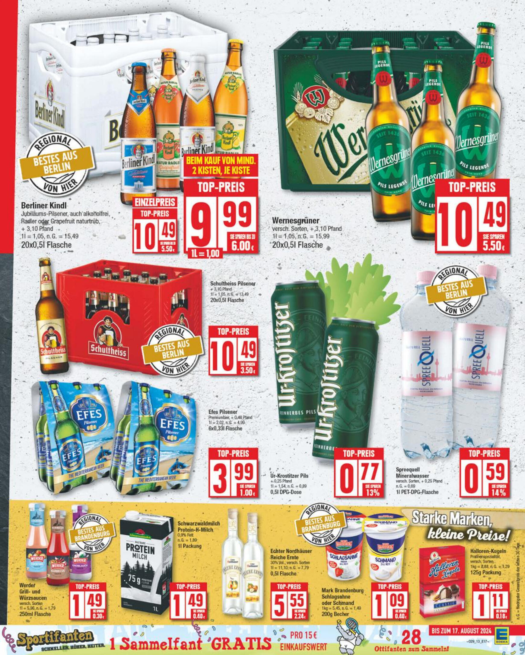 edeka - Flyer Edeka aktuell 15.07. - 20.07. - page: 13