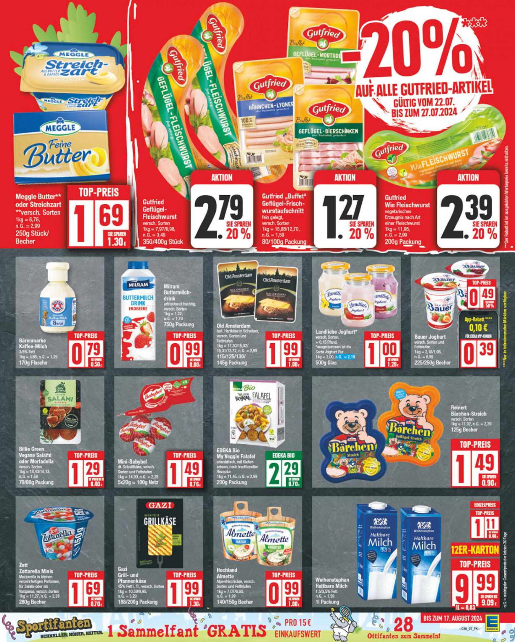 edeka - Flyer Edeka aktuell 22.07. - 27.07. - page: 7