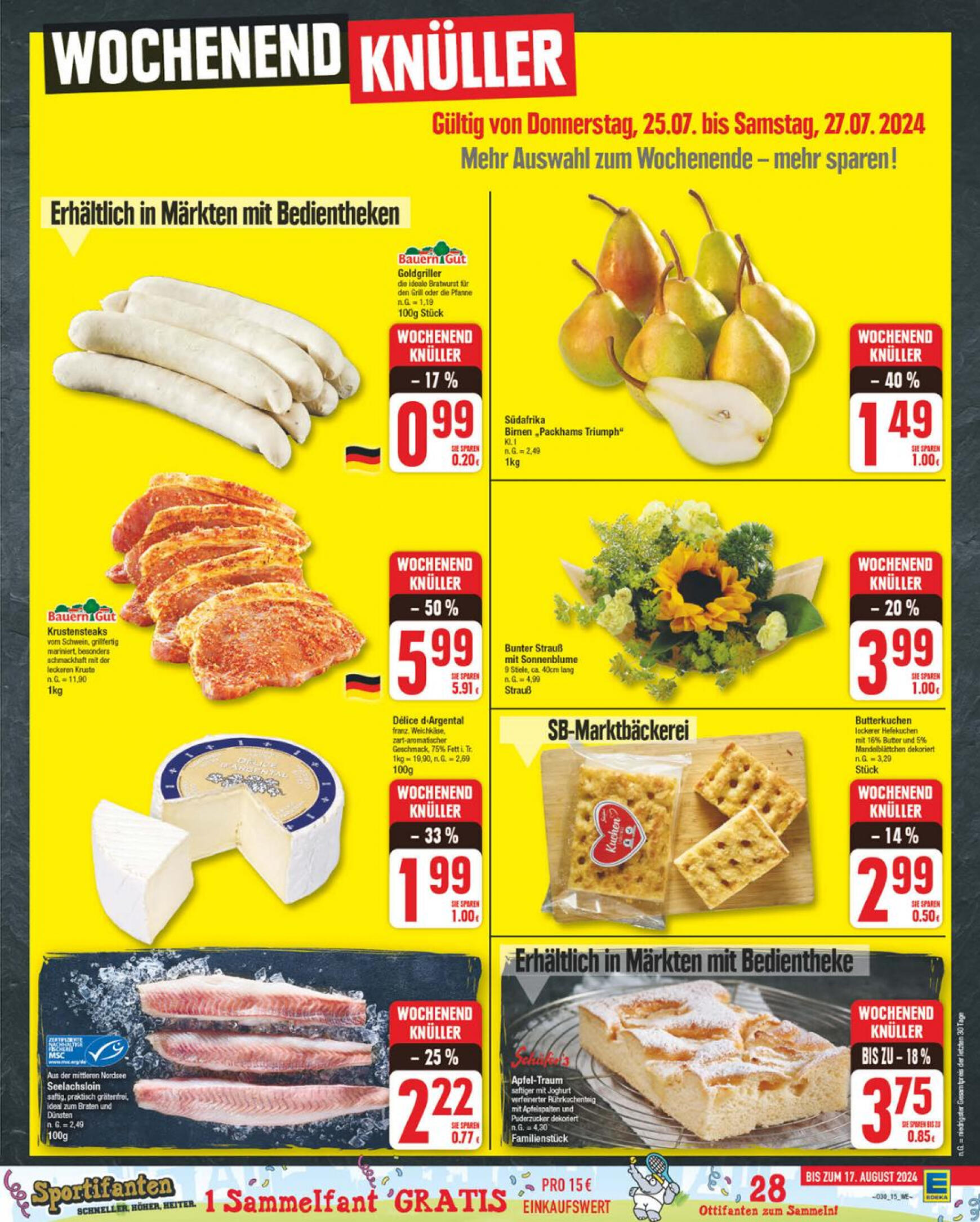 edeka - Flyer Edeka aktuell 22.07. - 27.07. - page: 15