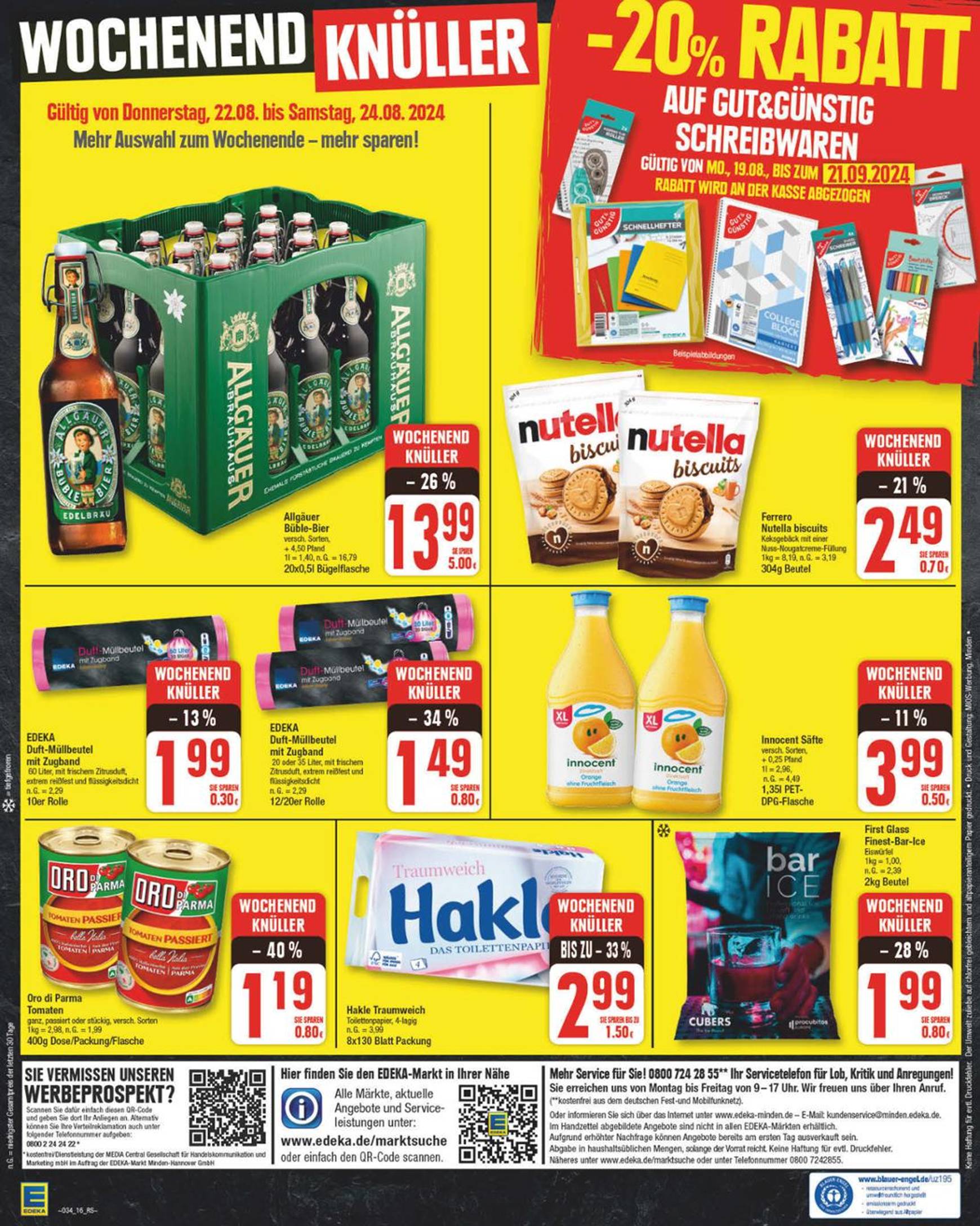 edeka - Edeka-Prospekt gültig ab 19.08. - 24.08. - page: 16