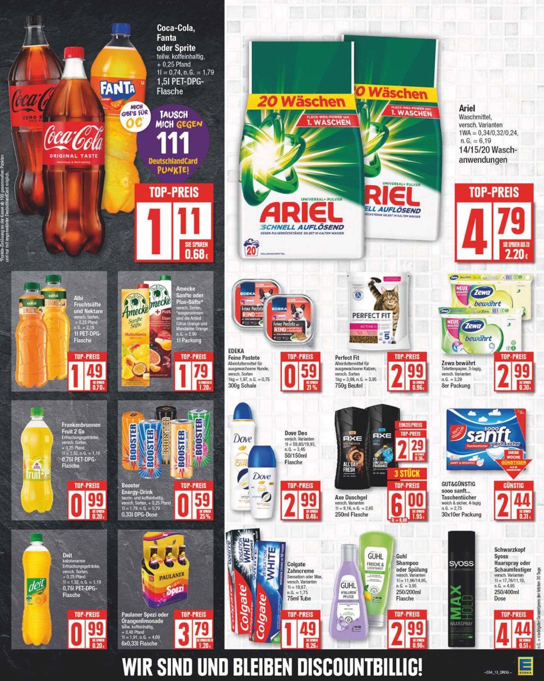 edeka - Edeka-Prospekt gültig ab 19.08. - 24.08. - page: 13