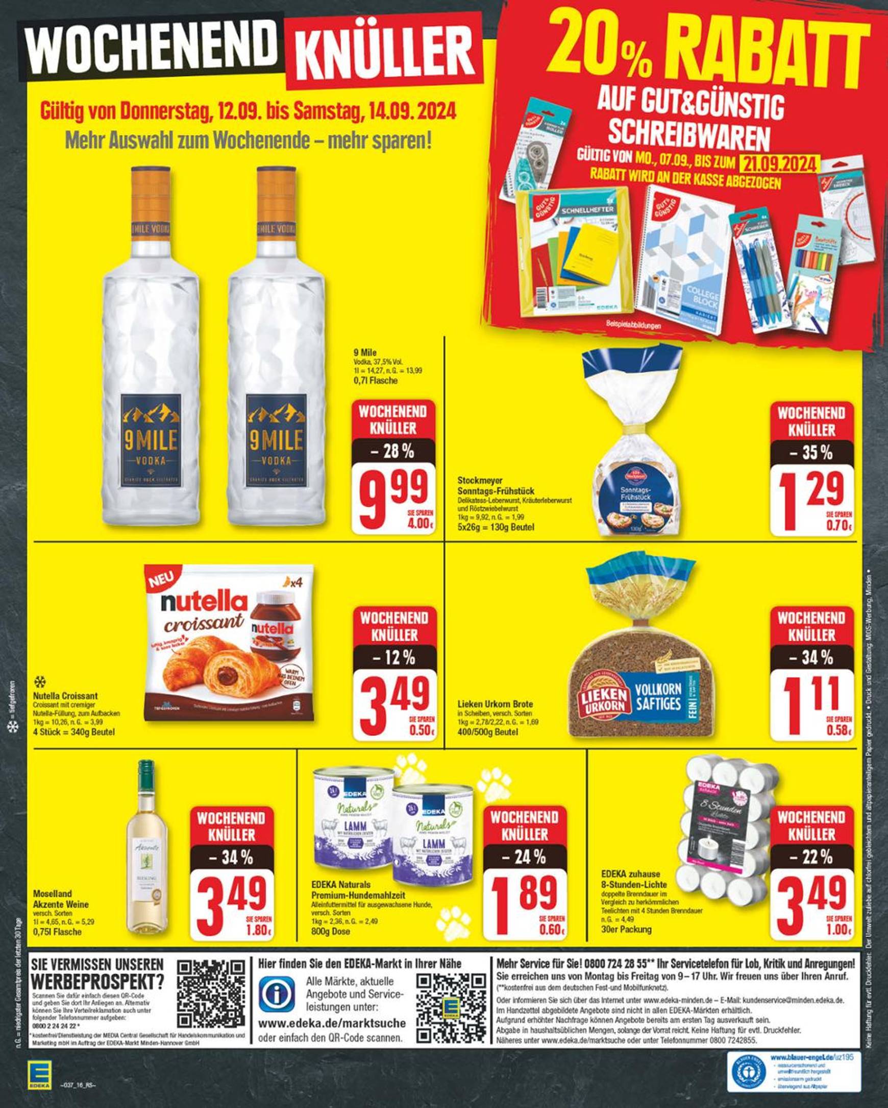 edeka - Edeka-Prospekt gültig ab 09.09. - 14.09. - page: 16