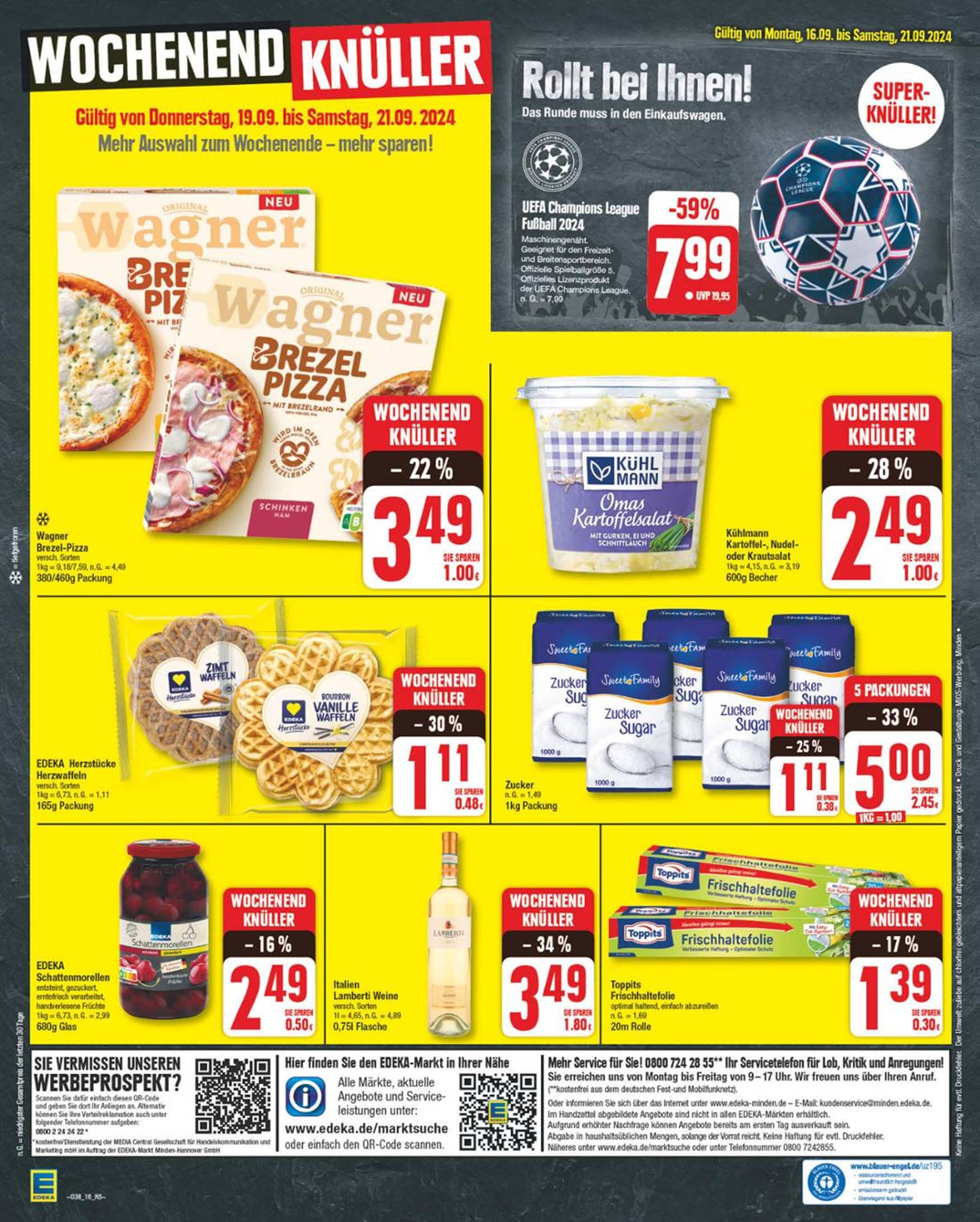 edeka - Edeka-Prospekt gültig ab 16.09. - 21.09. - page: 16