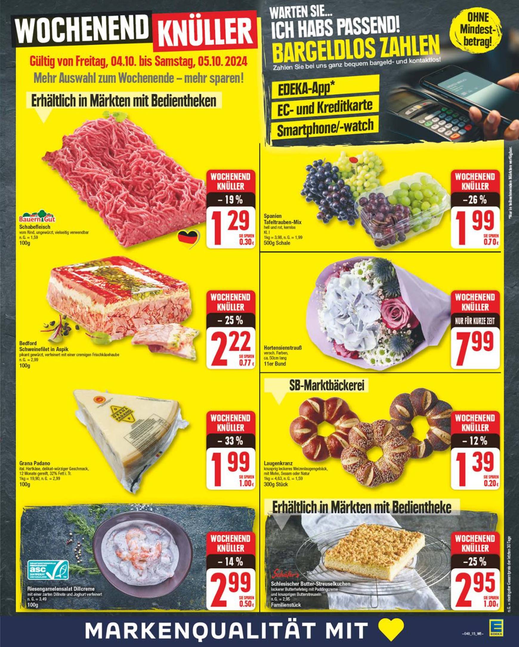 edeka - Edeka-Prospekt gültig ab 30.09. - 05.10. - page: 15