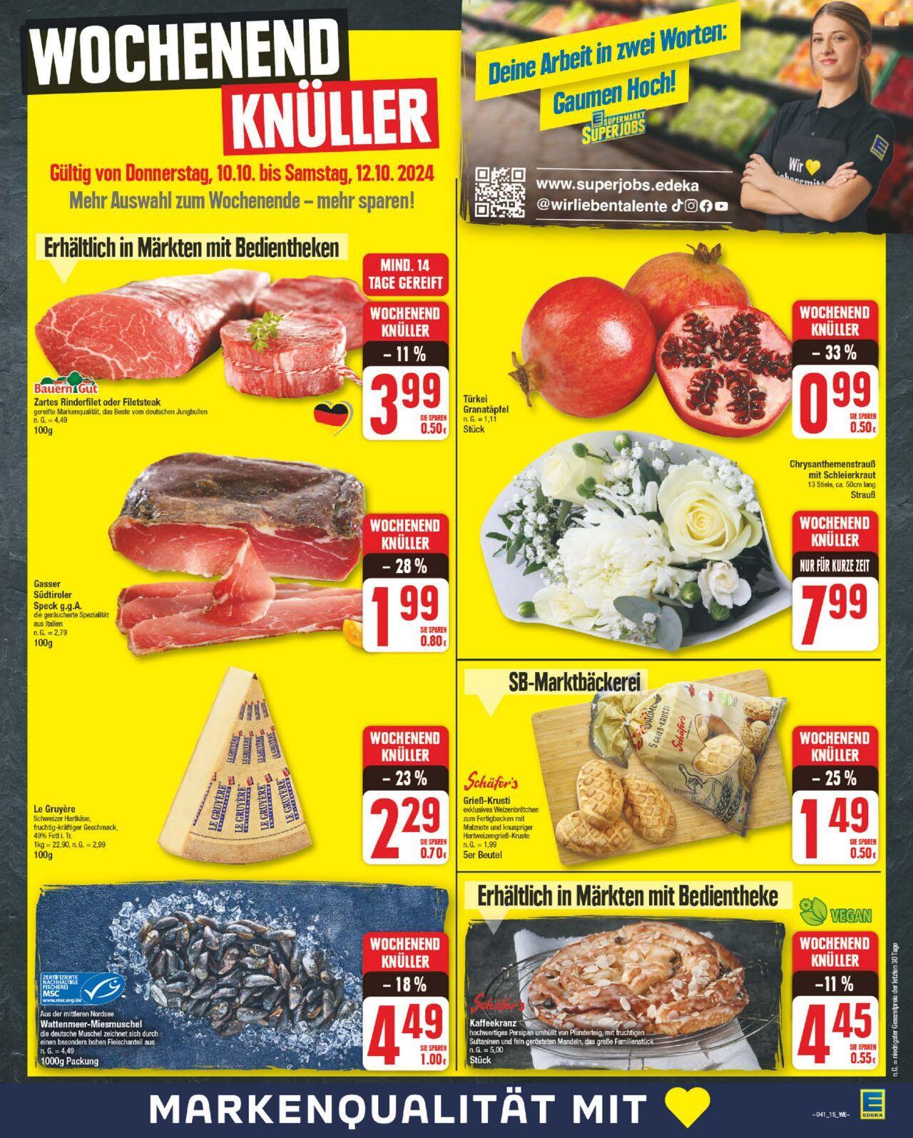 edeka - Edeka Prospekt 07.10.2024 - 12.10.2024 - page: 15