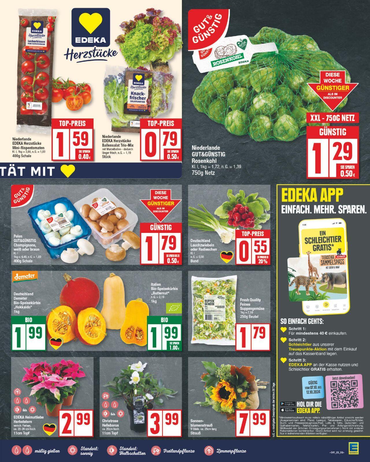 edeka - Edeka Prospekt 07.10.2024 - 12.10.2024 - page: 3