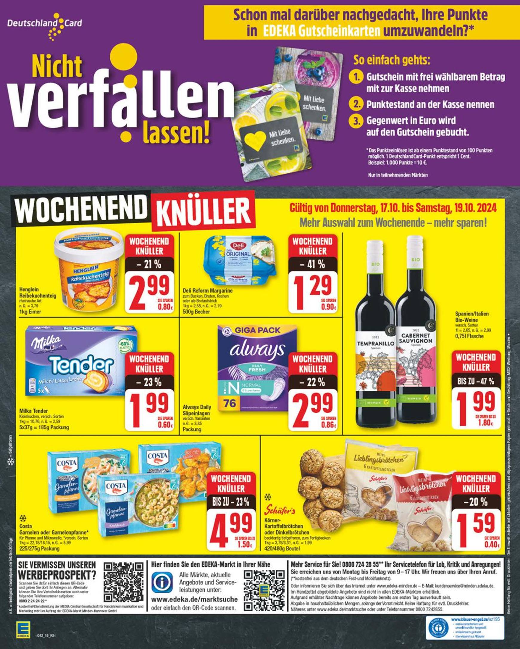 edeka - Edeka-Prospekt gültig von 14.10. bis 19.10. - page: 16