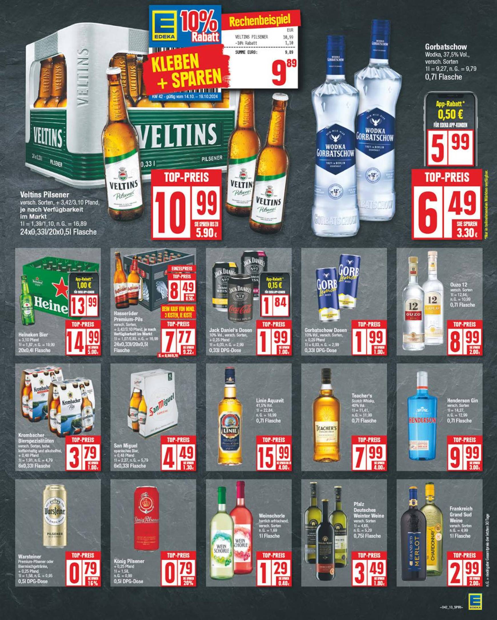 edeka - Edeka-Prospekt gültig von 14.10. bis 19.10. - page: 13