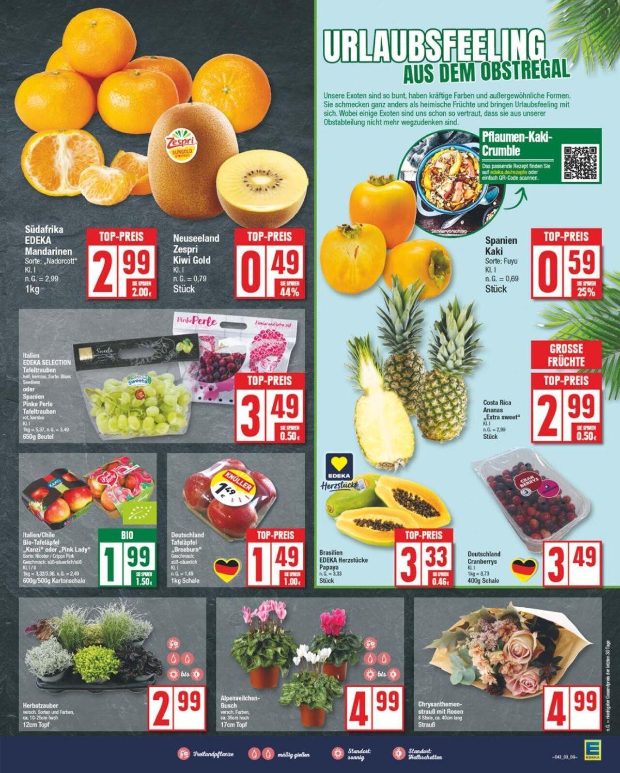 edeka - Edeka Prospekt 14.10.2024 - 19.10.2024 - page: 3