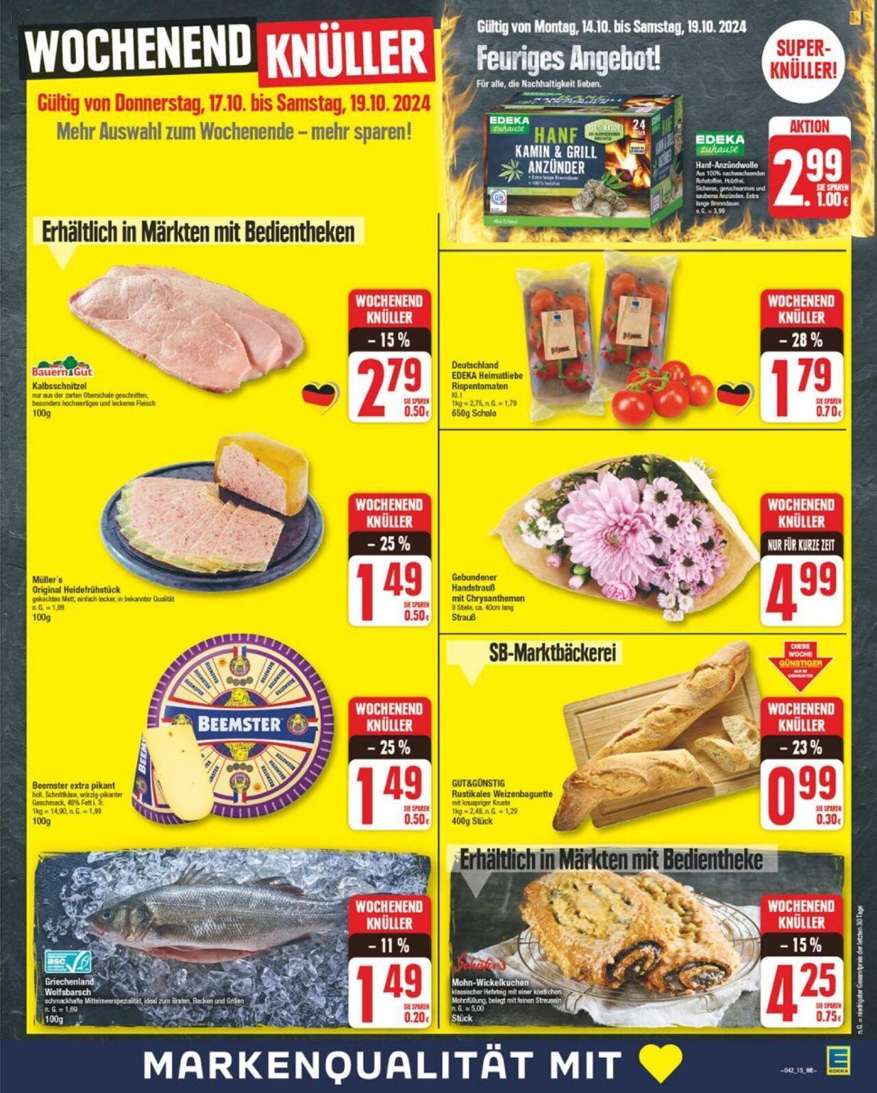 edeka - Edeka Prospekt 14.10.2024 - 19.10.2024 - page: 15