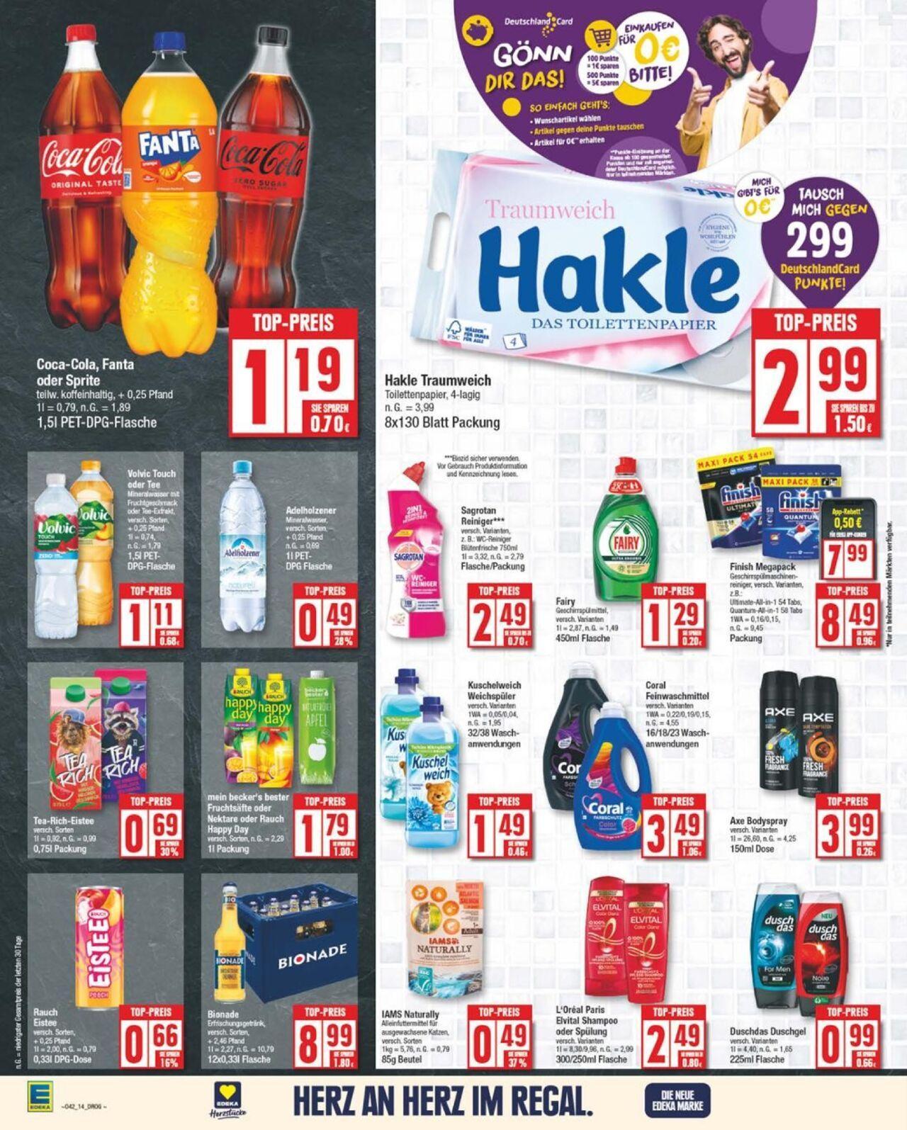 edeka - Edeka Prospekt 14.10.2024 - 19.10.2024 - page: 14