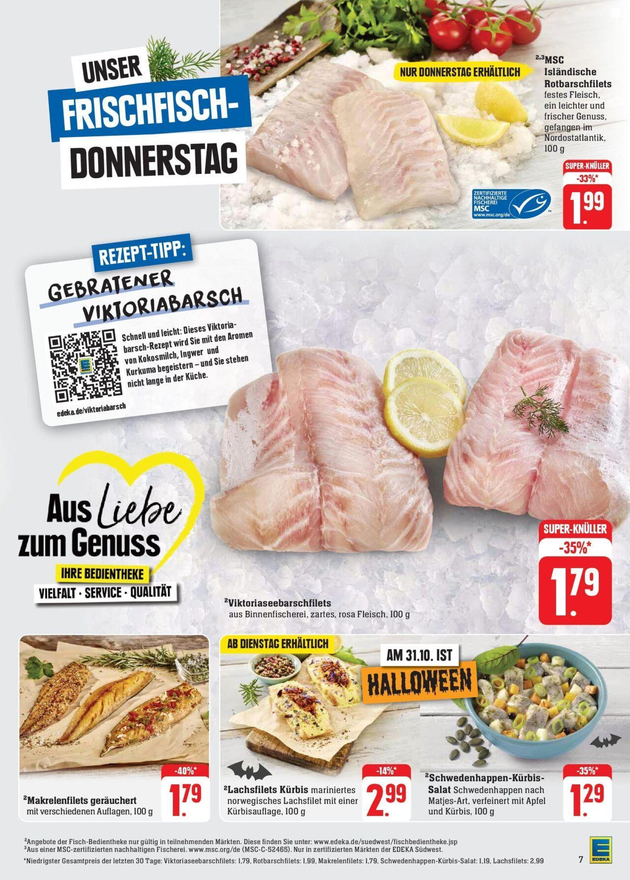 edeka - Edeka Villingen-Schwenningen, Vockenhauser Straße 1 28.10.2024 - 02.11.2024 - page: 9