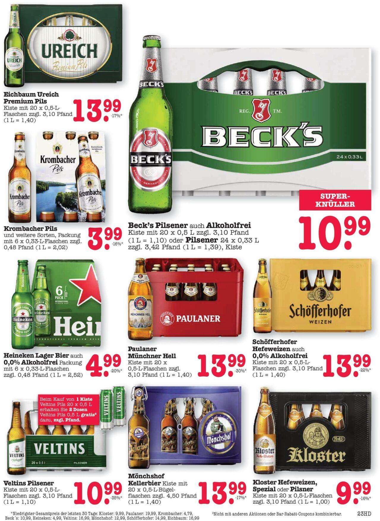 edeka - Edeka Weinheim, Gewerbestraße 7 28.10.2024 - 02.11.2024 - page: 23