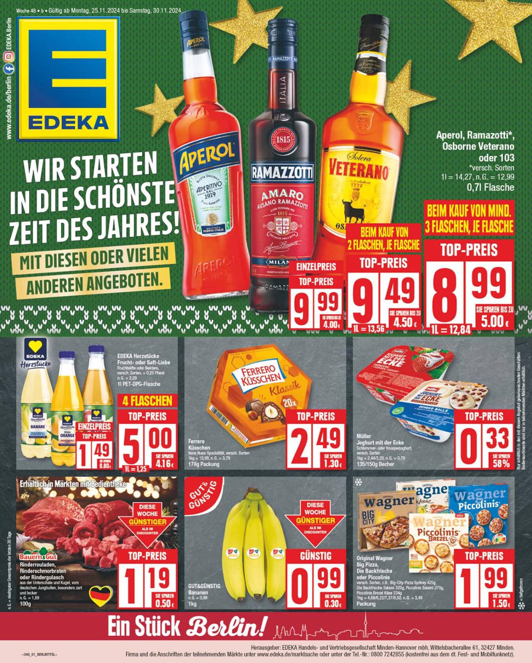 edeka - Edeka-Prospekt gültig von 25.11. bis 30.11.