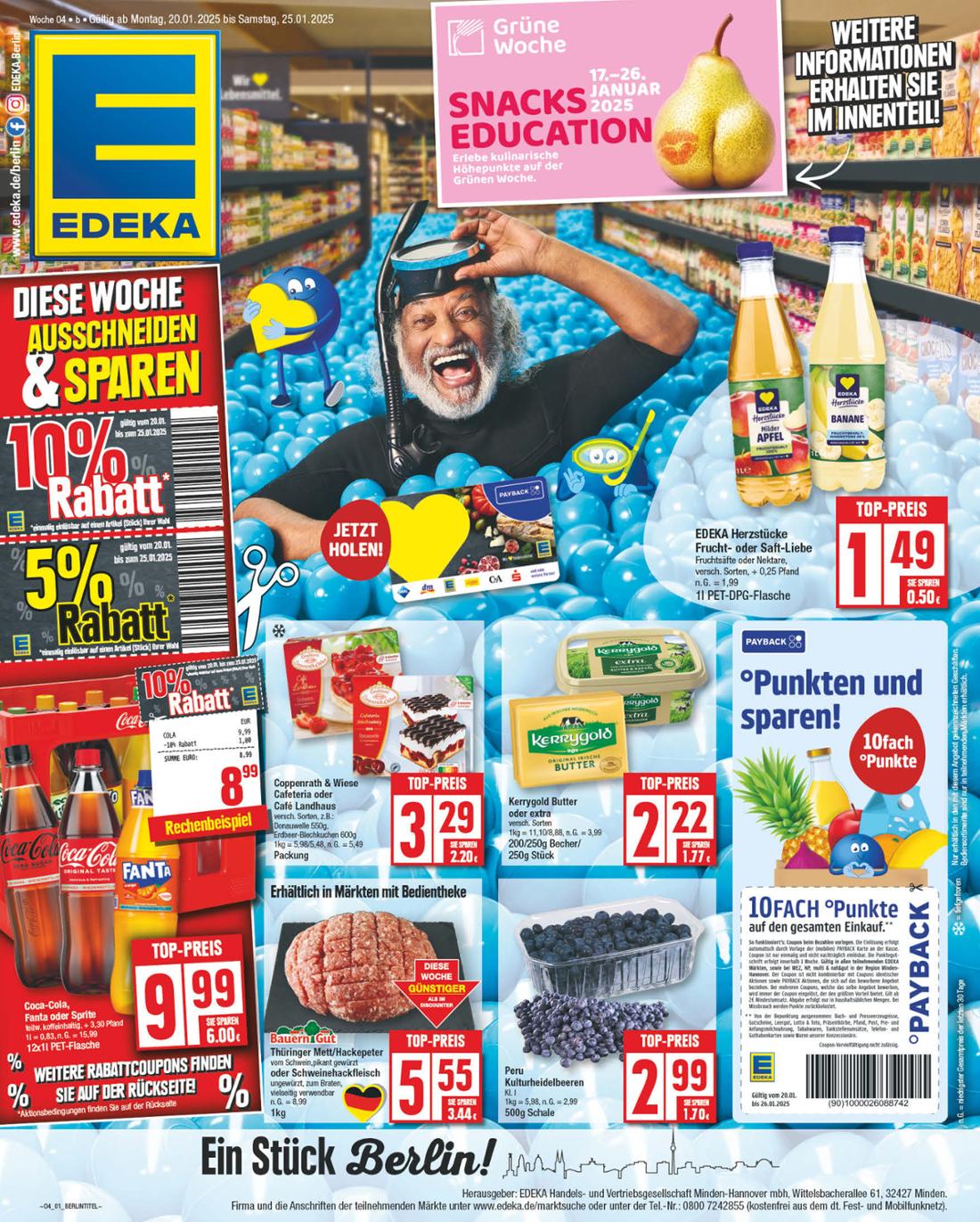 edeka - Edeka-Prospekt gültig von 20.01. bis 25.01. - page: 1