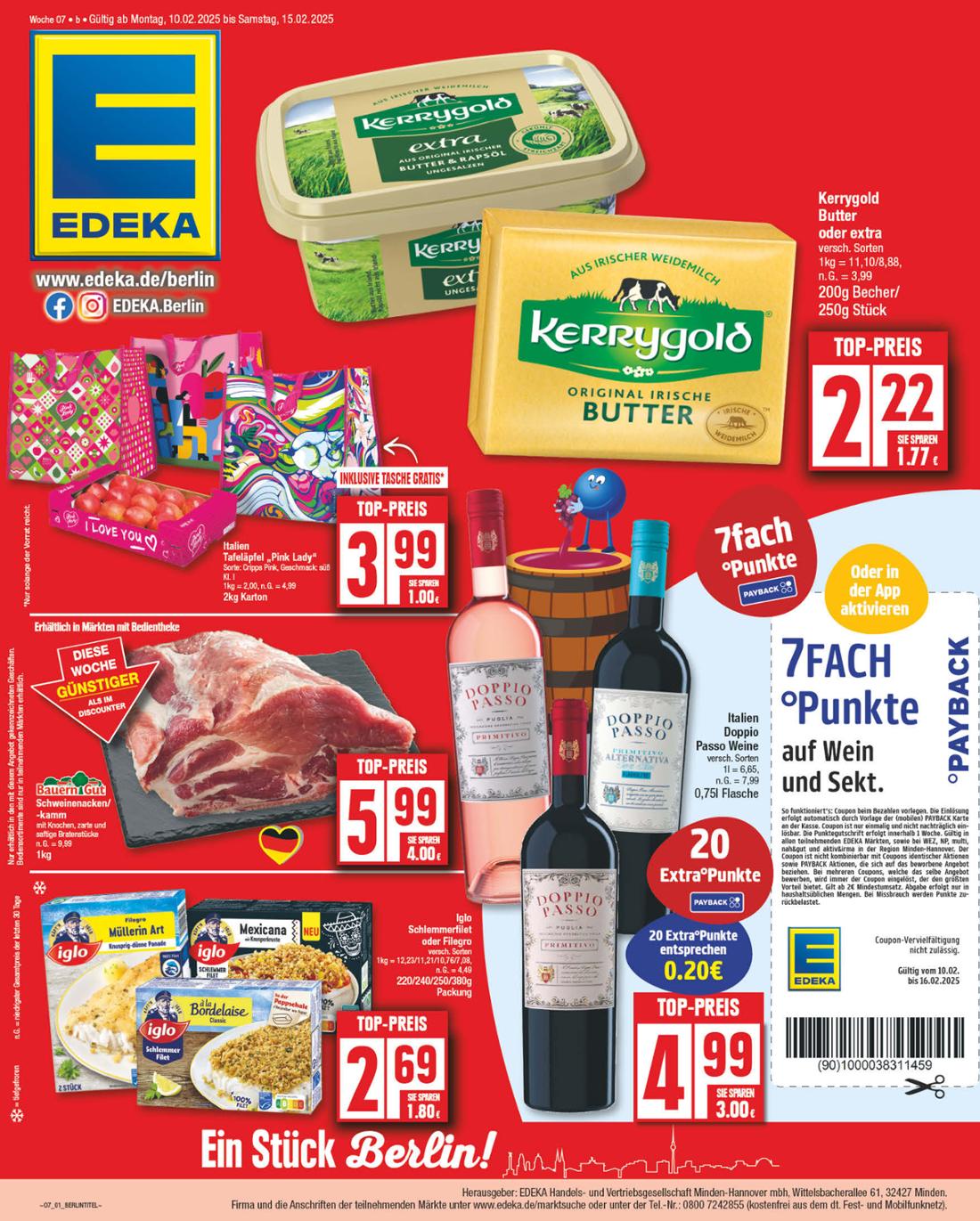 edeka - Edeka-Prospekt gültig von 10.02. bis 15.02.