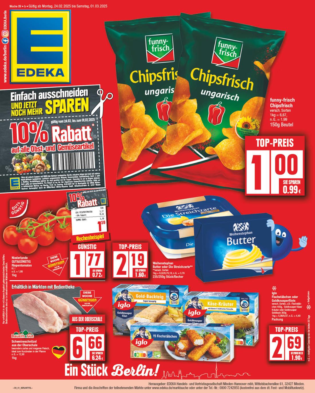 edeka - Edeka-Prospekt gültig von 24.02. bis 01.03.