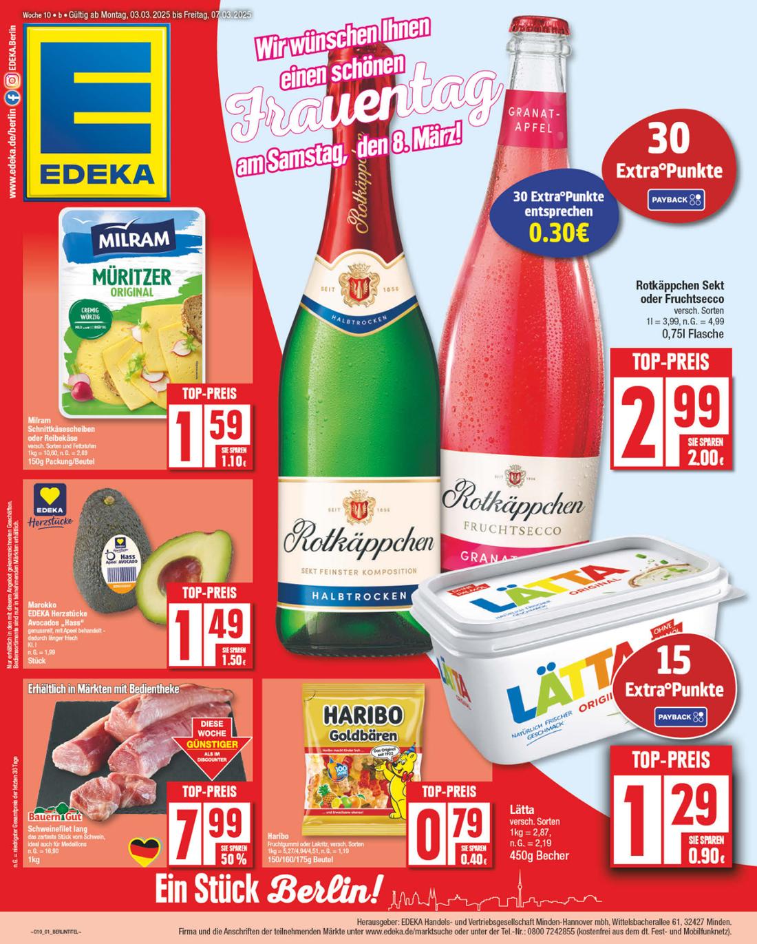 edeka - Edeka-Prospekt gültig von 03.03. bis 07.03.