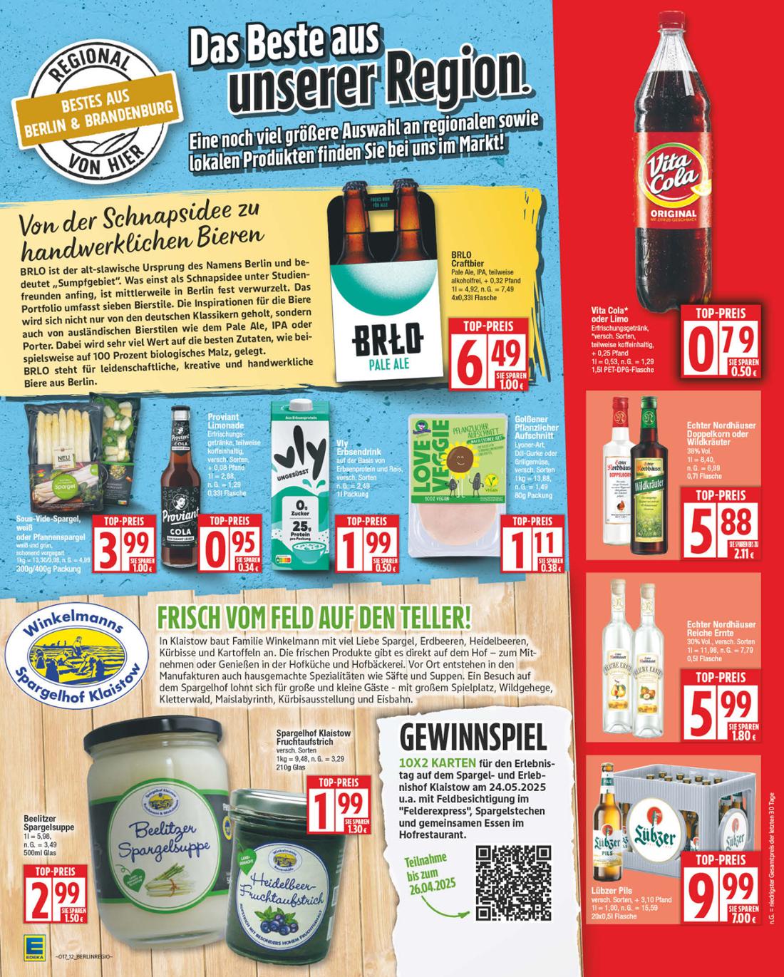 edeka - Edeka-Prospekt gültig von 22.04. bis 26.04. - page: 14