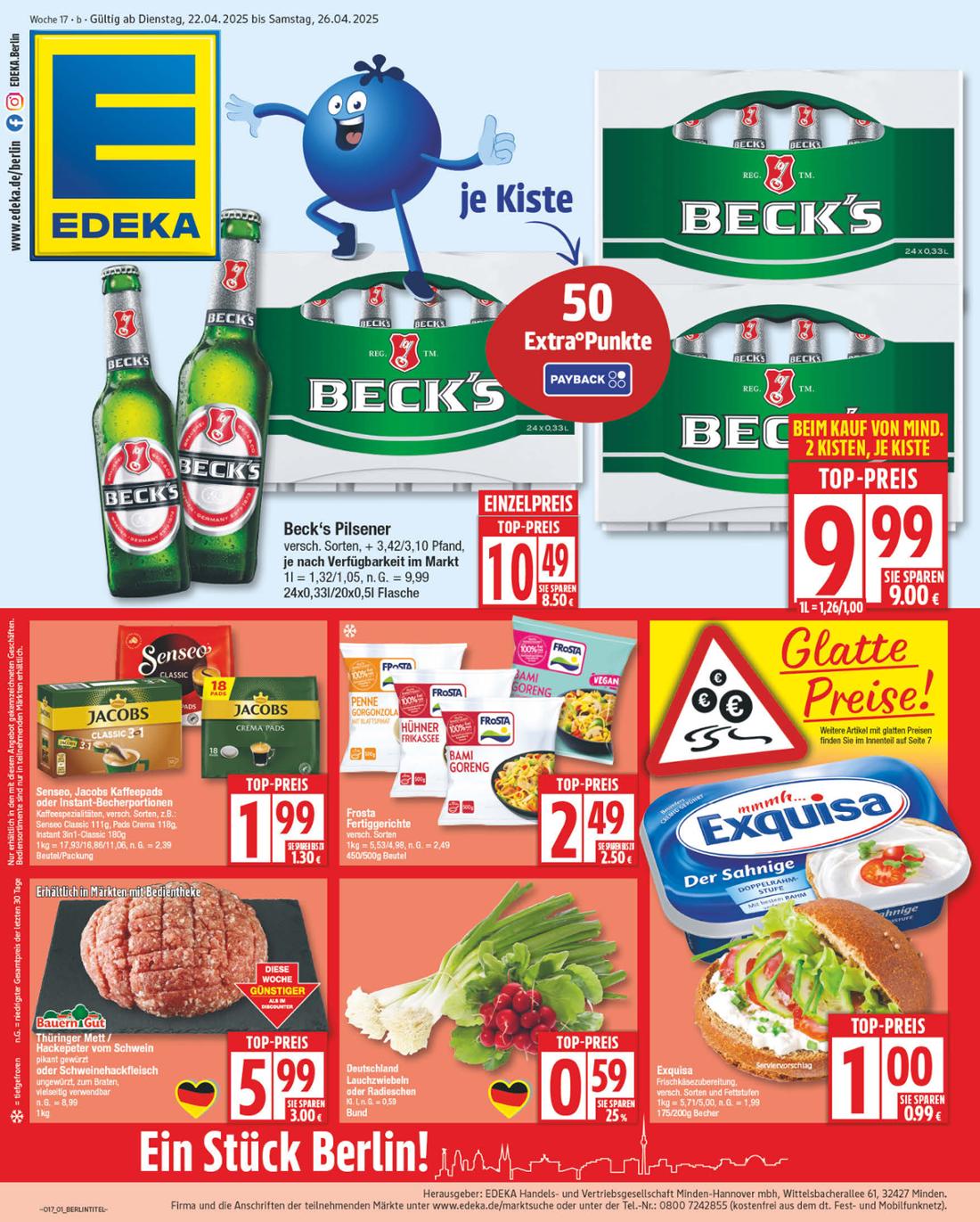 edeka - Edeka-Prospekt gültig von 22.04. bis 26.04.